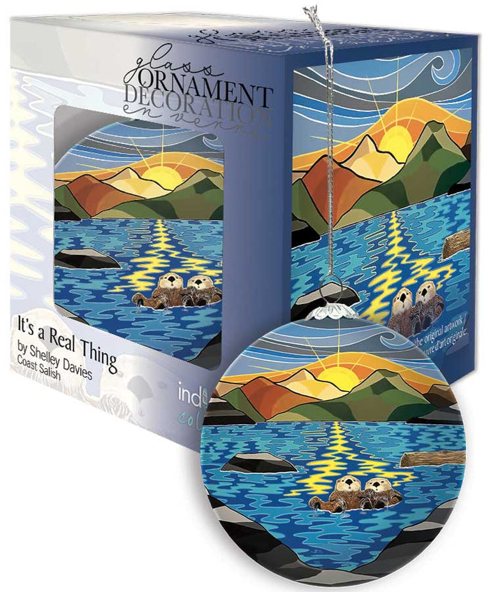 It's a Real Thing indigenous ornament by Shelley Davies Canada
