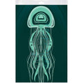 Jellyfish Bagged Poster