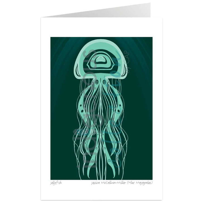 Jessica McCallum-Miller Jellyfish Wall Art | Native Art Canada