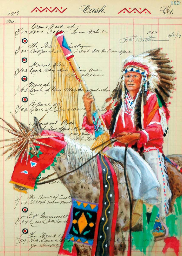 JOHN BALLOUE Framed Art Card Collection - Indigenous Art