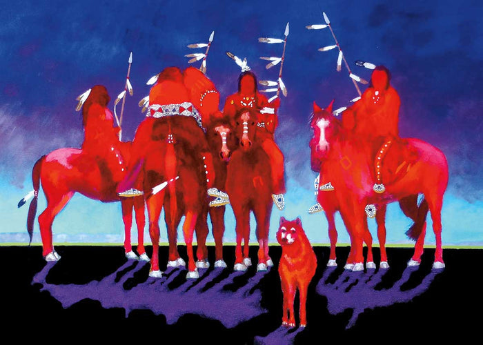 JOHN BALLOUE Framed Art Card Collection - Choose from a selection of 7 different prints indigenous art gift by John Balloue Canada
