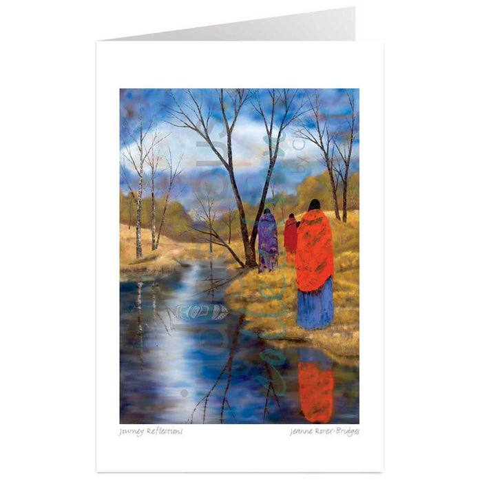 Journey Reflections Jeanne Rorex-Bridges Wall Art | Native Art Canada