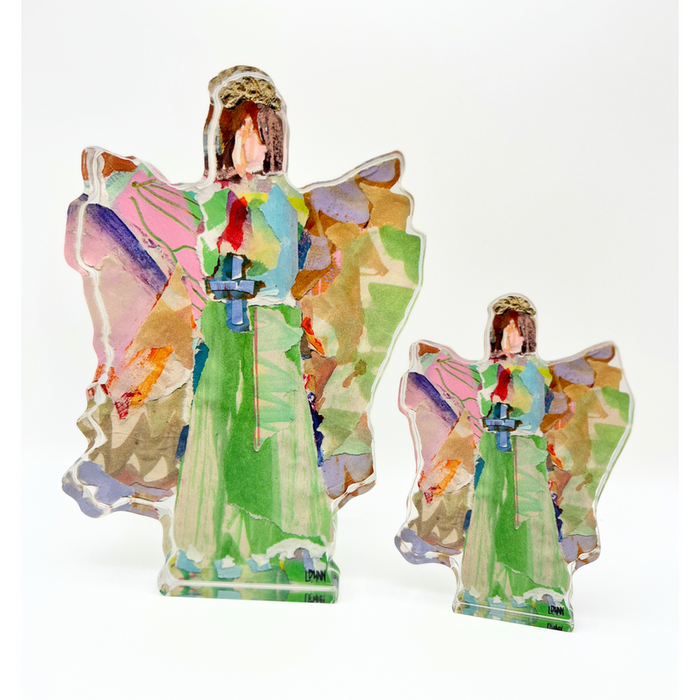 Kathleen Acrylic Angel | Bitty Block