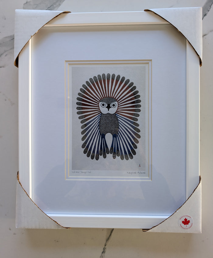 KENOJUAK ASHEVAK  Framed Art Card Collection - Choose from a selection of 13 prints