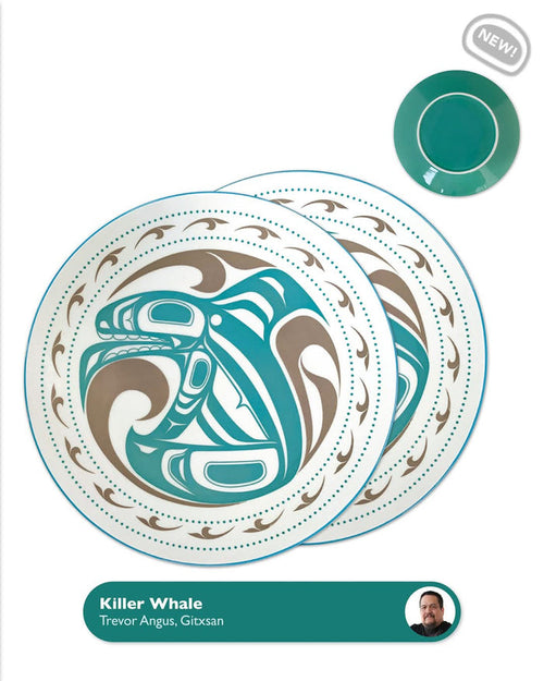 Killer Whale indigenous art gift by Trevor Angus Canada