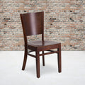 Walnut Wood Dining Chair