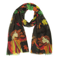 Leaf Dancer indigenous art shawl by Maxine Noel Canada