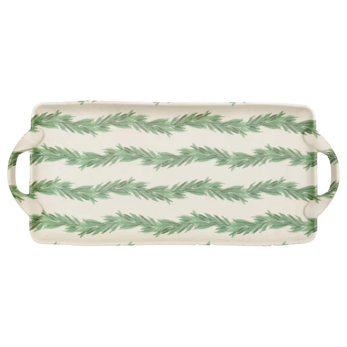 Leaf & Stem Small Melamine Tray