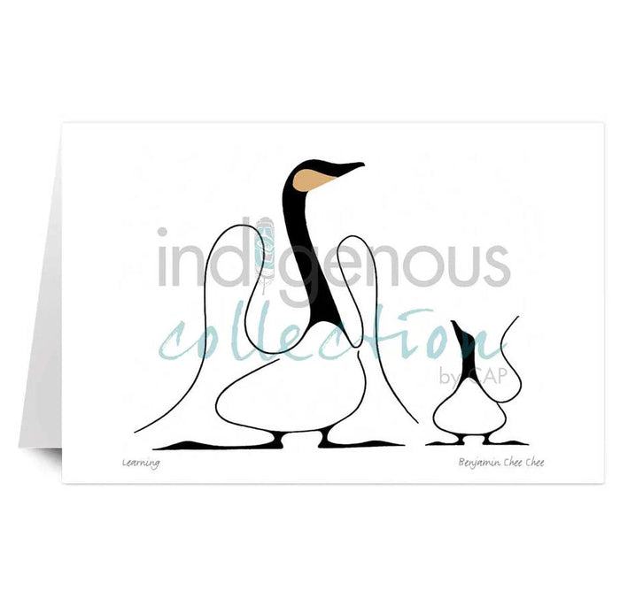 Learning Art Card Benjamin Chee Chee | Indigenous Art Cards