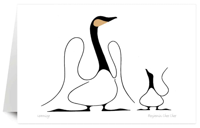 Benjamin Chee Chee Learning Wall Art | Native Art Canada
