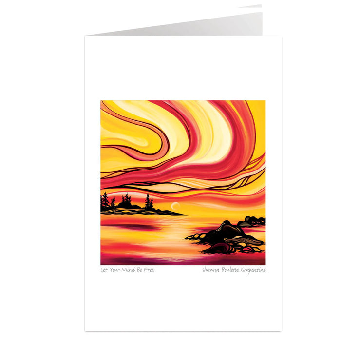 Shawna Boulette Grapentine, Let Your Mind Be Free Wall Art | Native Art Canada