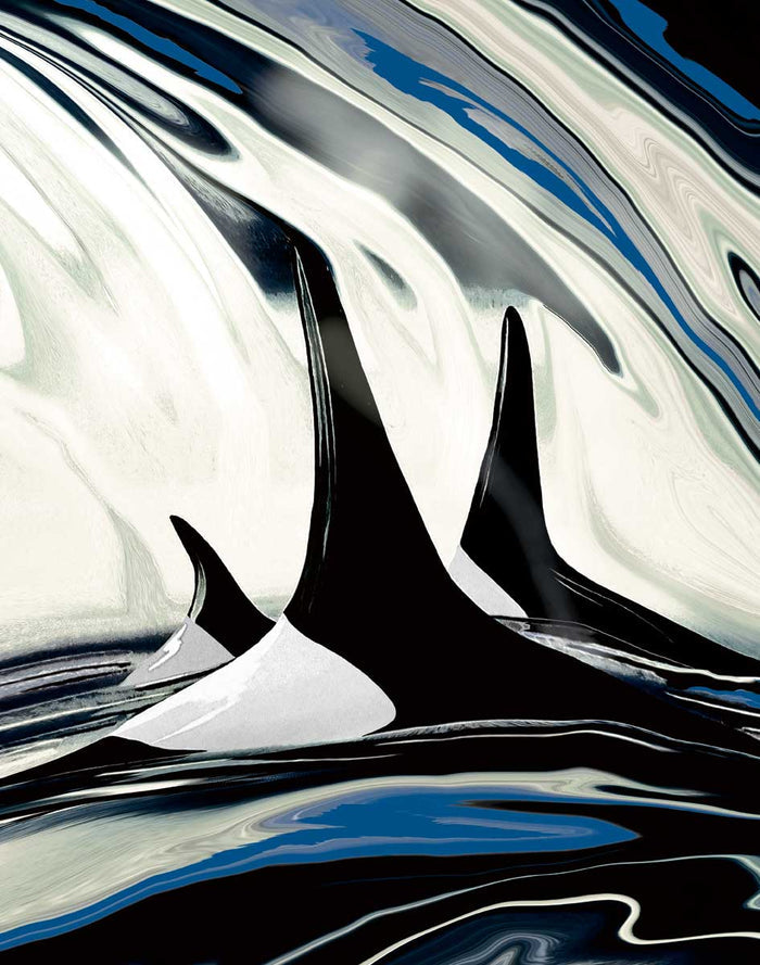 LIMITED EDITION ART PRINT -  Arctic Traverse by Indigenous Artist, Rick Beaver indigenous wall art by Rick Beaver Canada