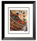 LIMITED EDITION ART PRINT -  Butterfly Dance by Cree Artist  Betty Albert indigenous wall art by Betty Albert Canada