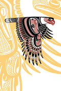 LIMITED EDITION ART PRINT -  Eagle by Native Artist Todd Baker indigenous wall art by Todd Baker Canada
