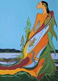 LIMITED EDITION ART PRINT - Earth Mother by Native Artist Maxine Noel indigenous wall art by Maxine Noel Canada