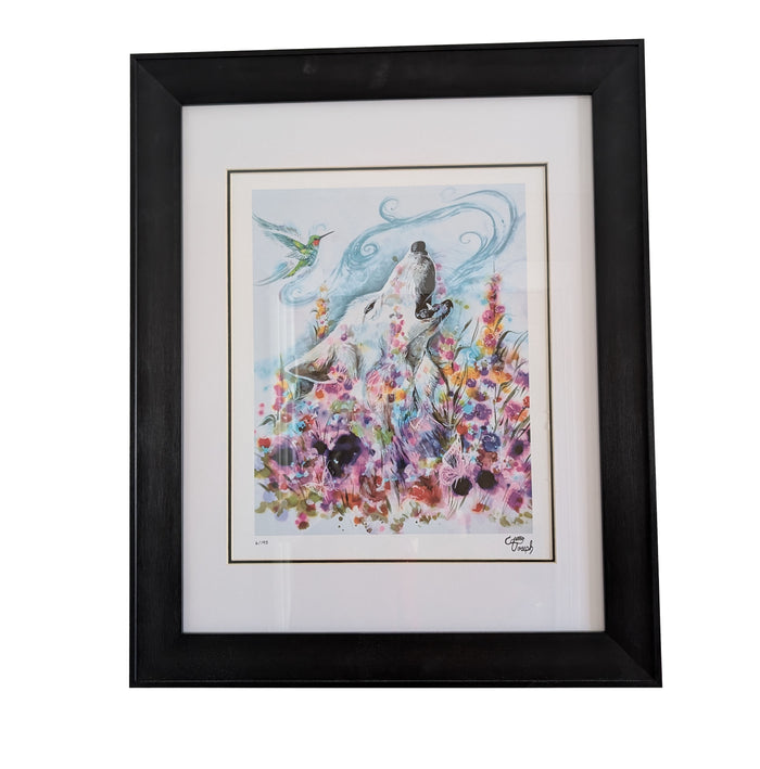 LIMITED EDITION ART PRINT -  Wild Flowers by Metis artist, Carla Joseph