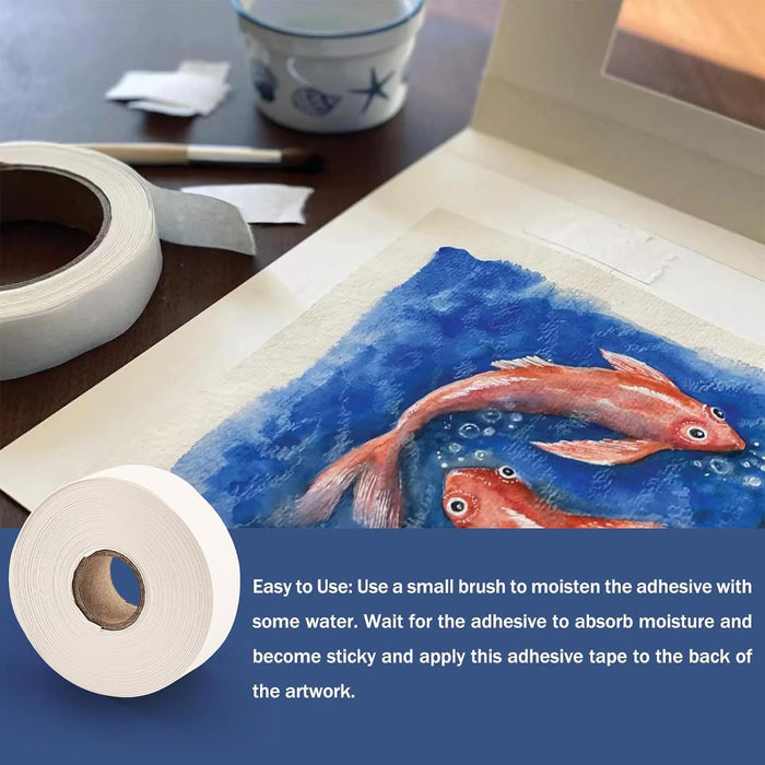 Lineco Archival Water Activated Paper Hinging Tape 1 in.x 130 ft.