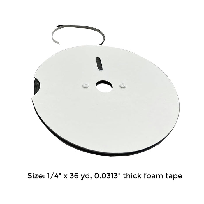 Lineco Foam Rabbet Tape 1/4 inch Wide 36 Yards