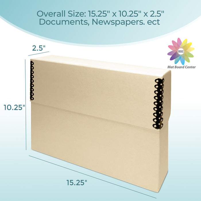 15.25" x 10.25" x 2.5"