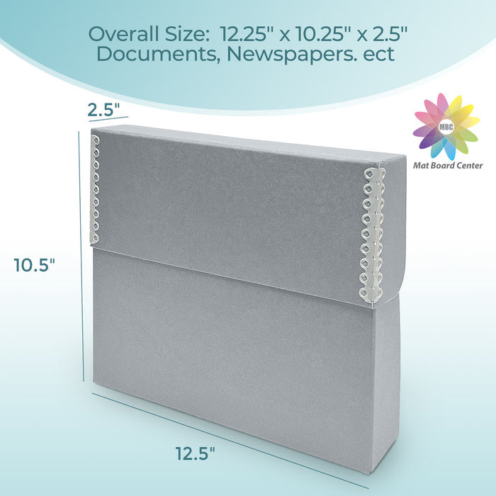 12.25" x 10.25" x 2.5"