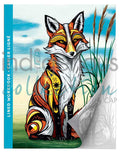 Lined Work Book, artwork by Stephanie White indigenous art gift by Stephanie White Canada