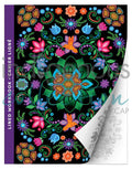 Lined Work Book, artwork by Tracey Metallic indigenous art gift by Tracey Metallic Canada