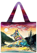 Lone Wolf indigenous art gift by Carla Joseph Canada