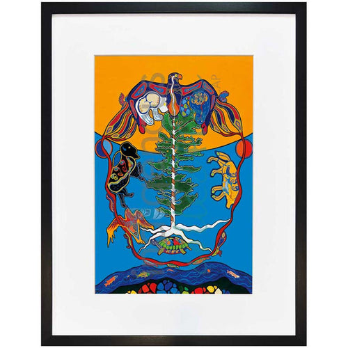 Kristy Cameron Love - The Great Tree Wall Art | Native Art Canada