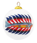 Luminous Char glass indigenous ornament by Kenojuak Ashevak Canada