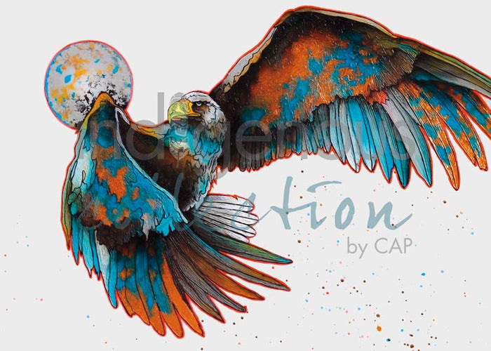Micqaela Jones  Lunar Ascension Wall Art | Native Art Canada