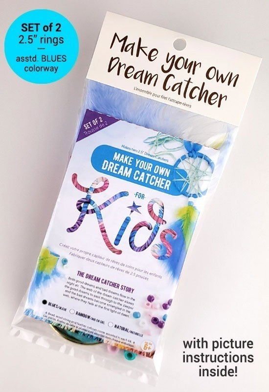 Make Your Own Dreamcatcher - Kid's kit (for ages 6+) indigenous art gift by Monague Canada