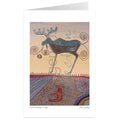 Alan Syliboy Man Smoking A Pipe  Wall Art | Native Art Canada