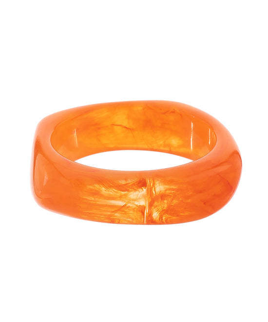 Marble Resin Bangle Bracelet