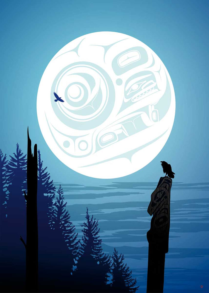 MARK PRESTON Framed Art Card Collection -  Choose from a selection of 10 different prints indigenous art gift by Mark Preston Canada