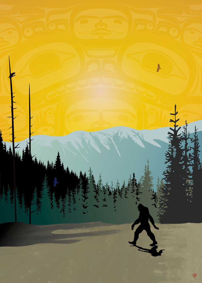 MARK PRESTON Framed Art Card Collection -  Choose from a selection of 10 different prints indigenous art gift by Mark Preston Canada