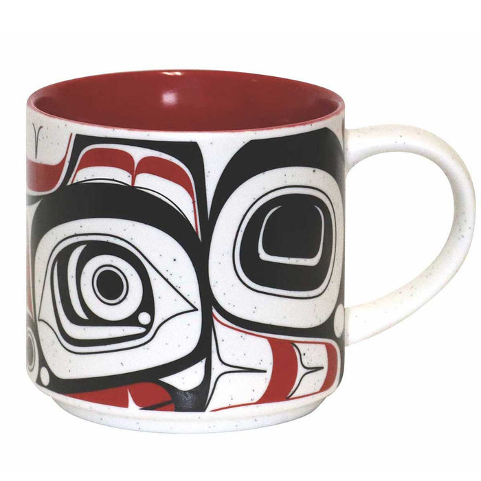 Matriarch Bear indigenous art mug by Morgan Asoyuf Canada