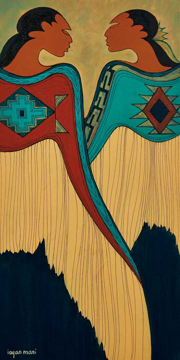 MAXINE NOEL Framed Art Card Collection - Choose from a selection of 20 different prints indigenous art gift by Maxine Noel Canada