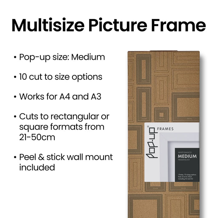 MEDIUM Pop-up Picture Frame | 21cm-50cm