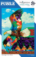 Messenger from Above indigenous puzzle by John Balloue Canada