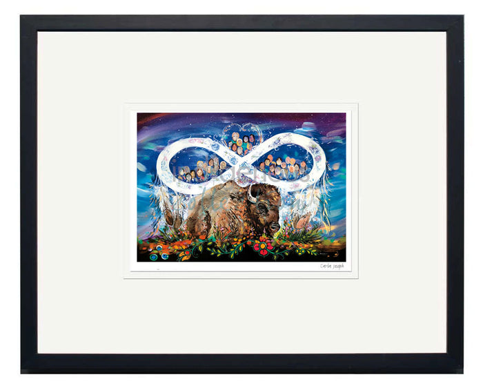 Carla Joseph Métis People Wall Art | Native Art Canada