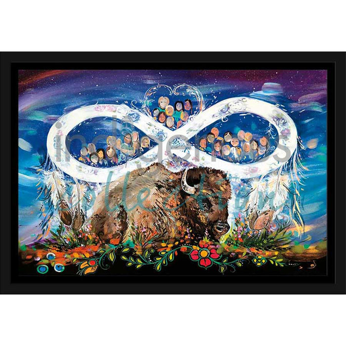 Carla Joseph Métis People Wall Art | Native Art Canada