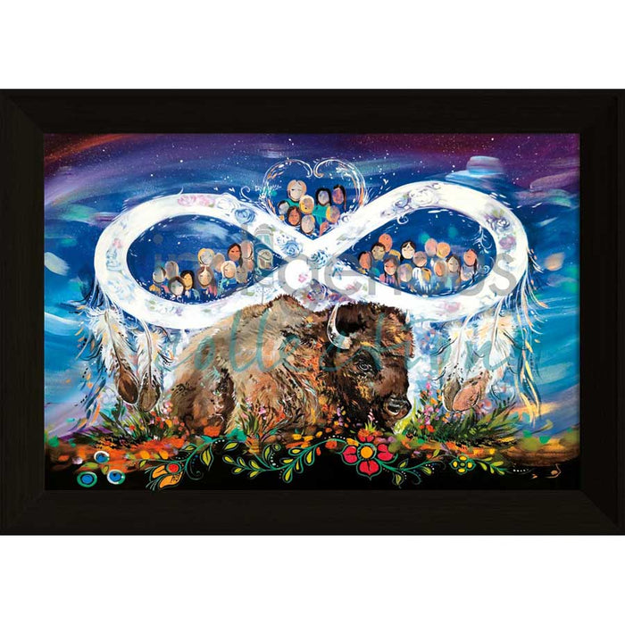 Carla Joseph Métis People Wall Art | Native Art Canada