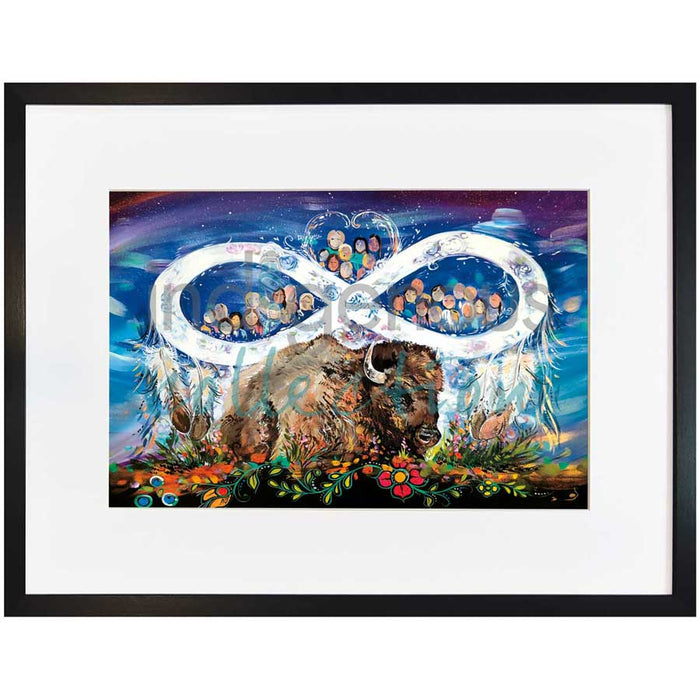 Carla Joseph Métis People Wall Art | Native Art Canada