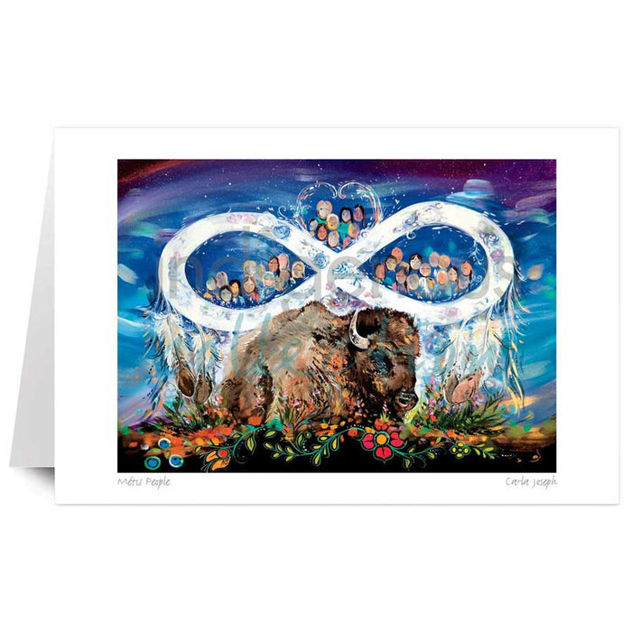 Carla Joseph Métis People Wall Art | Native Art Canada