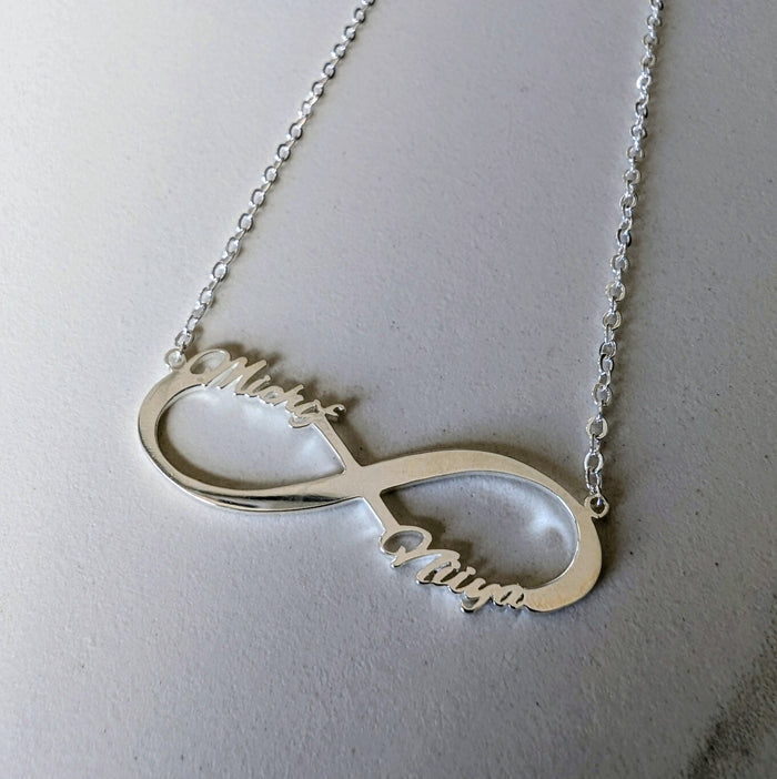 Michif Niiya Infinity Necklace – Sterling Silver