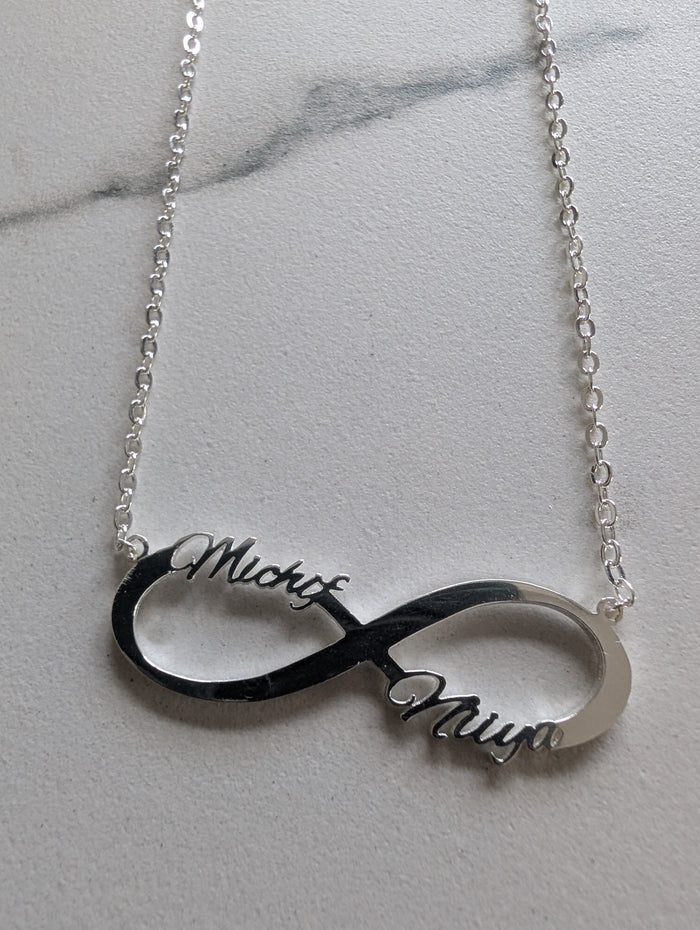 Michif Niiya Infinity Necklace – Sterling Silver