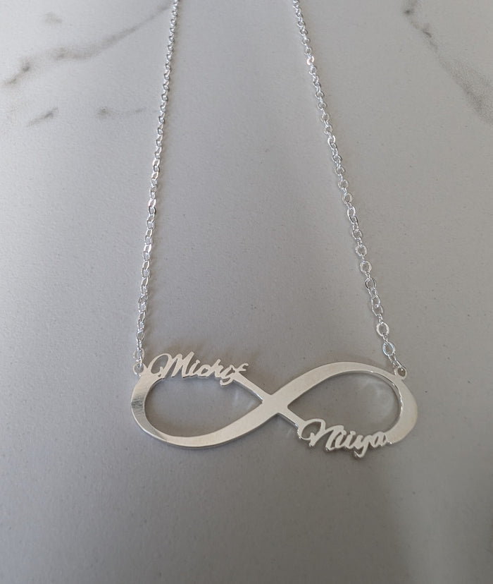 Michif Niiya Infinity Necklace – Sterling Silver