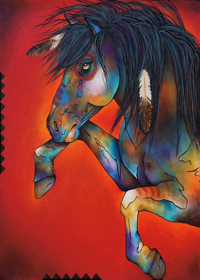 MICQAELA JONES Framed Art Card Collection - Wildfire