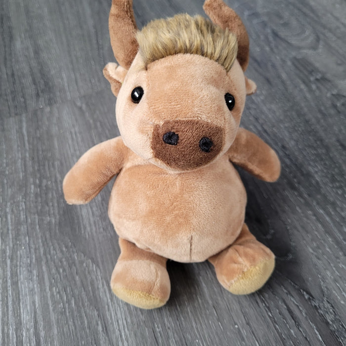 Mini Bison plush animal indigenous art gift by North of Fifty First Nations & Métis Art Boutique Canada