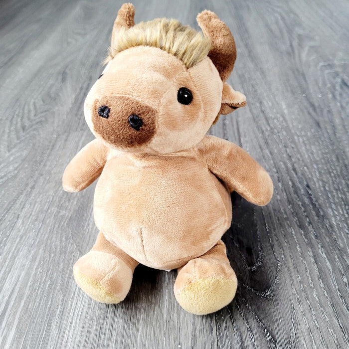 Mini Bison plush animal indigenous art gift by North of Fifty First Nations & Métis Art Boutique Canada